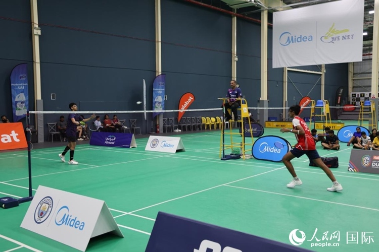 比賽現(xiàn)場。人民網(wǎng)記者張志文攝