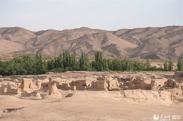 交河故城。人民網(wǎng)記者 張麗婭攝