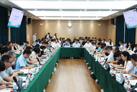 守正創(chuàng)新推動思政課建設(shè)內(nèi)涵式發(fā)展學(xué)術(shù)研討會現(xiàn)場。武漢大學(xué)供圖