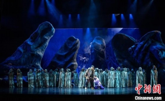 歌劇《原野》劇照。 中國(guó)音樂(lè)學(xué)院供圖