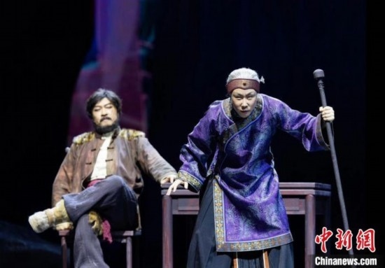 歌劇《原野》劇照。 中國(guó)音樂(lè)學(xué)院供圖