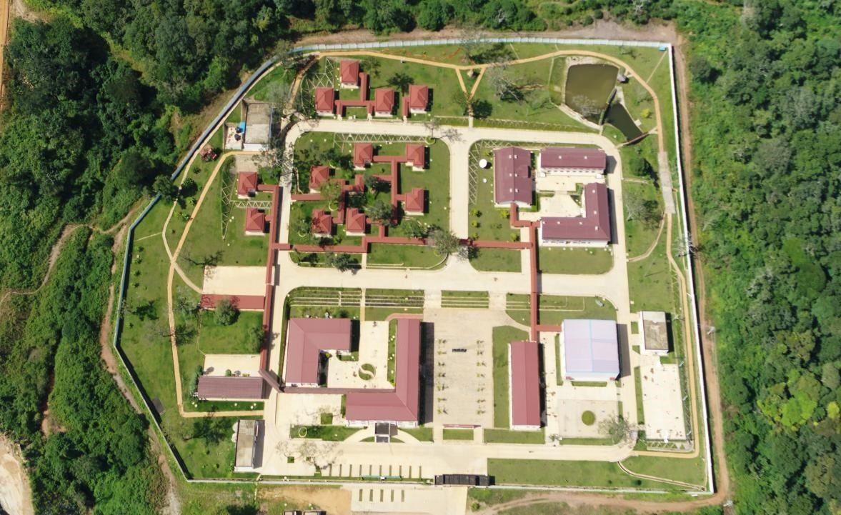 負(fù)責(zé)運(yùn)營管理剛果（金）布桑加水電站的中剛水電公司。中鐵資源集團(tuán)供圖