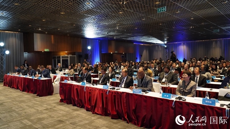 6月26日，北京—南非經(jīng)貿(mào)合作推介洽談會在約翰內(nèi)斯堡成功舉辦。人民網(wǎng) 劉暢攝