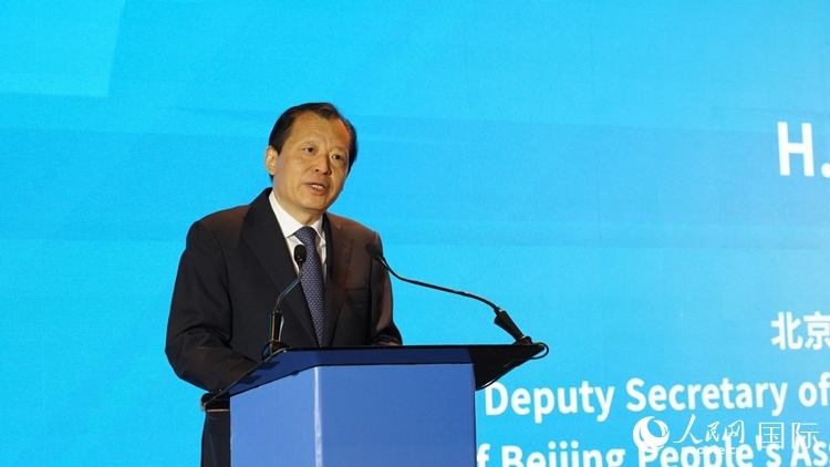 劉偉副書記致辭。人民網(wǎng) 劉暢攝