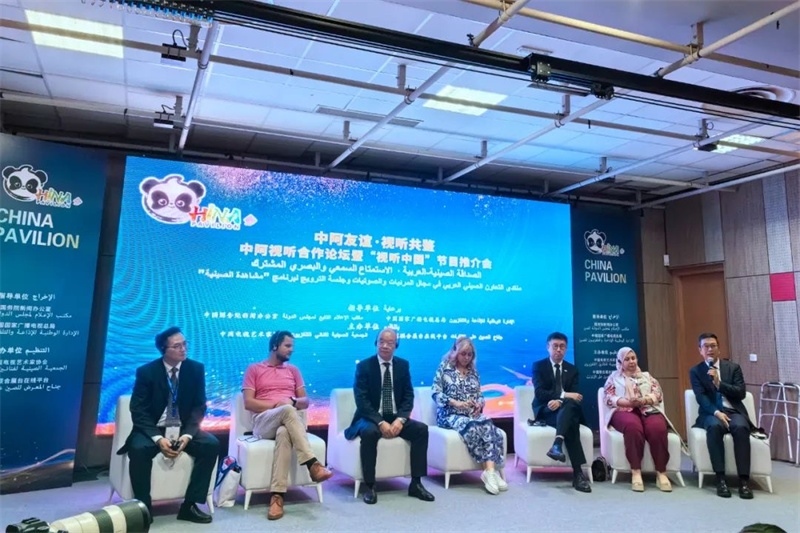 中阿視聽(tīng)業(yè)界代表共商未來(lái)合作。主辦方供圖