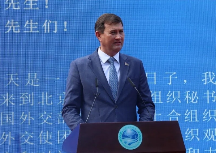 白俄羅斯外交部長馬克西姆·雷任科夫出席活動(dòng)并致辭。主辦方供圖