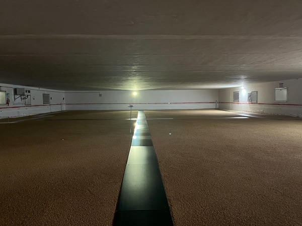 襄陽直屬庫倉內(nèi)存儲(chǔ)的小麥。受訪者供圖