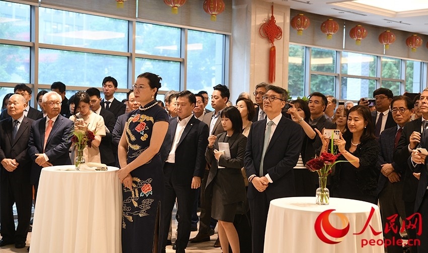 招待會現(xiàn)場。人民網(wǎng) 李帆攝