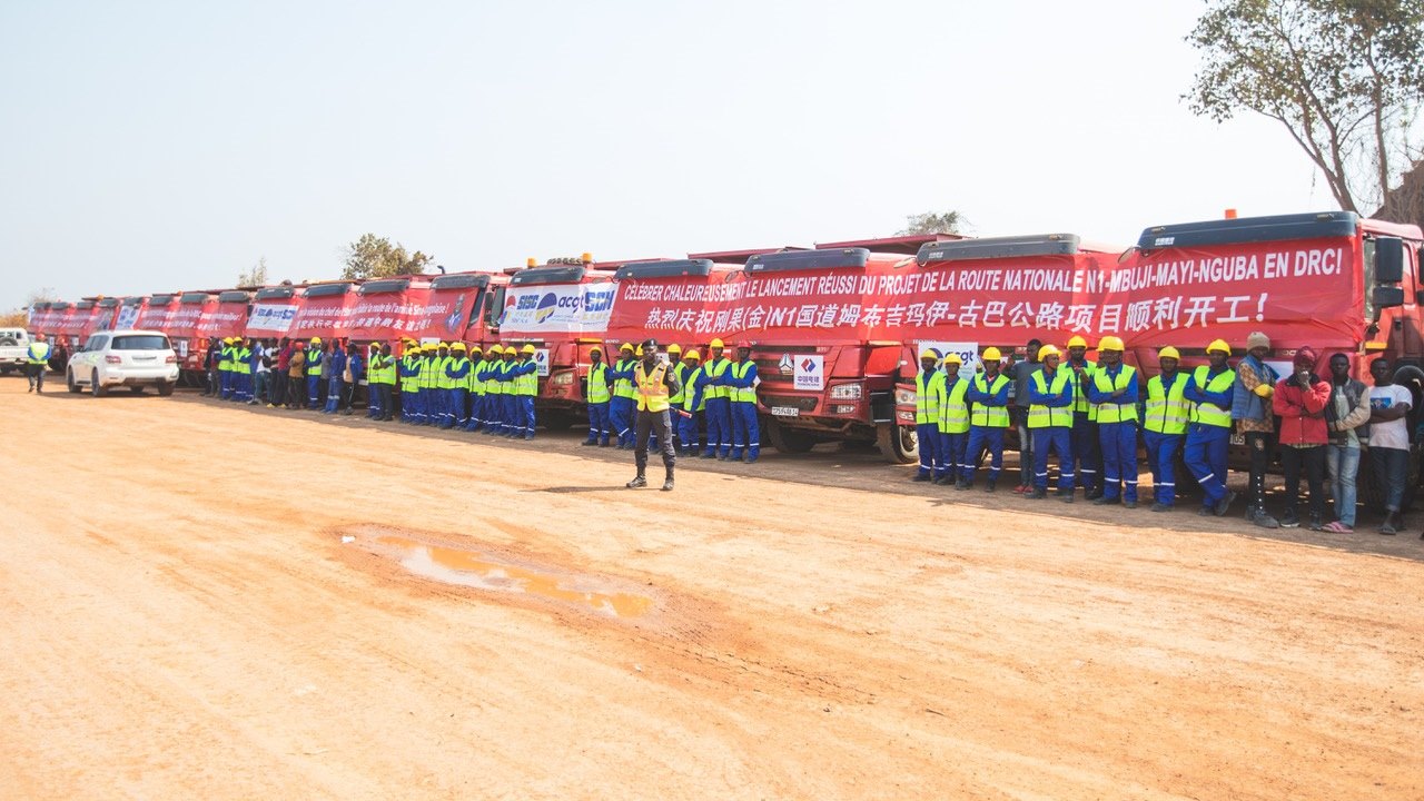 項目開工現(xiàn)場。中鐵資源集團供圖