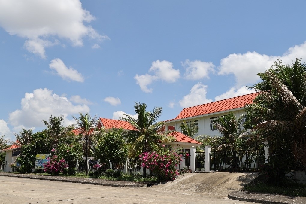 西哈努克省中柬友誼理工學(xué)院。西港特區(qū)公司供圖