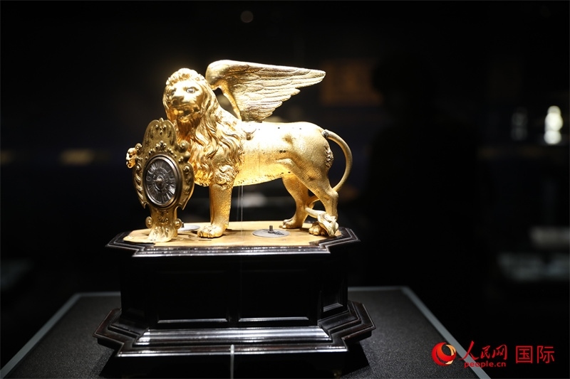 展覽“傳奇之旅：馬可·波羅與絲綢之路上的世界”展品。人民網(wǎng) 殷韜攝