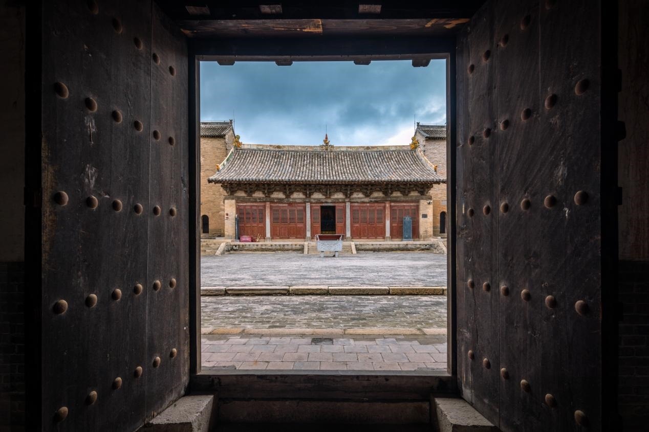 高平市崇明寺一角。蘇唐詩攝