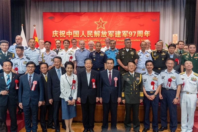 到場嘉賓合影。中國駐日本大使館供圖