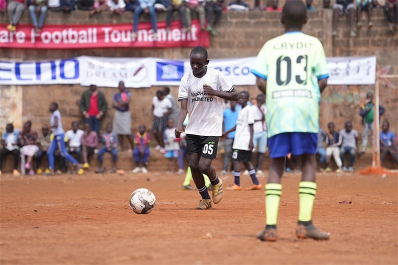 足球比賽現(xiàn)場。主辦方供圖