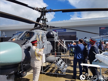 俄羅斯“軍隊(duì)-2024”國(guó)際軍事技術(shù)論壇現(xiàn)場(chǎng)。人民網(wǎng)記者 于宏建攝