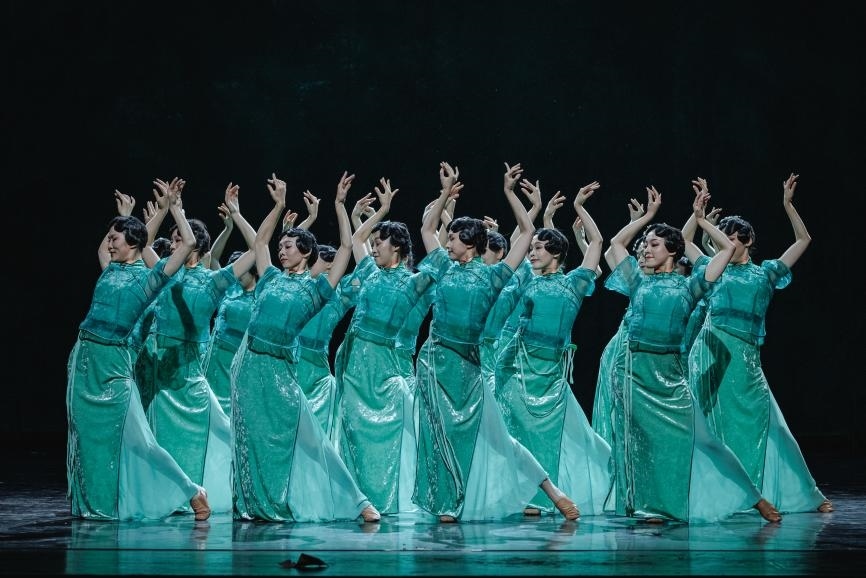 舞劇《熱血當歌》演出現(xiàn)場。主辦方供圖