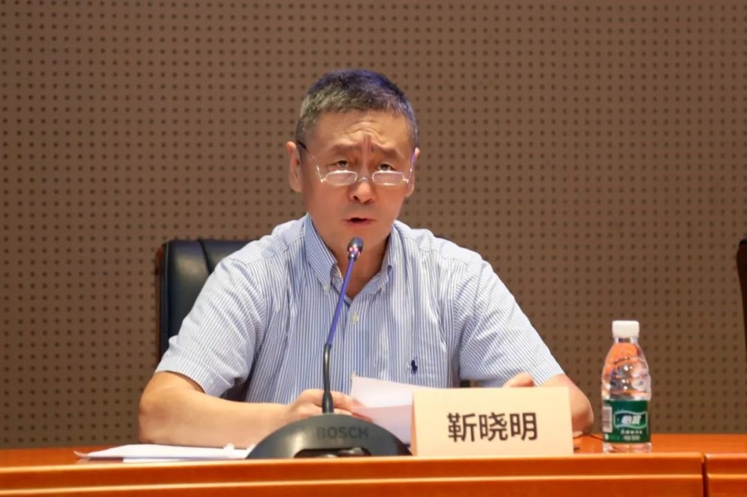 科技外交專家委員會(huì)主任委員、科技部國(guó)際合作司原司長(zhǎng)靳曉明致辭。主辦方供圖