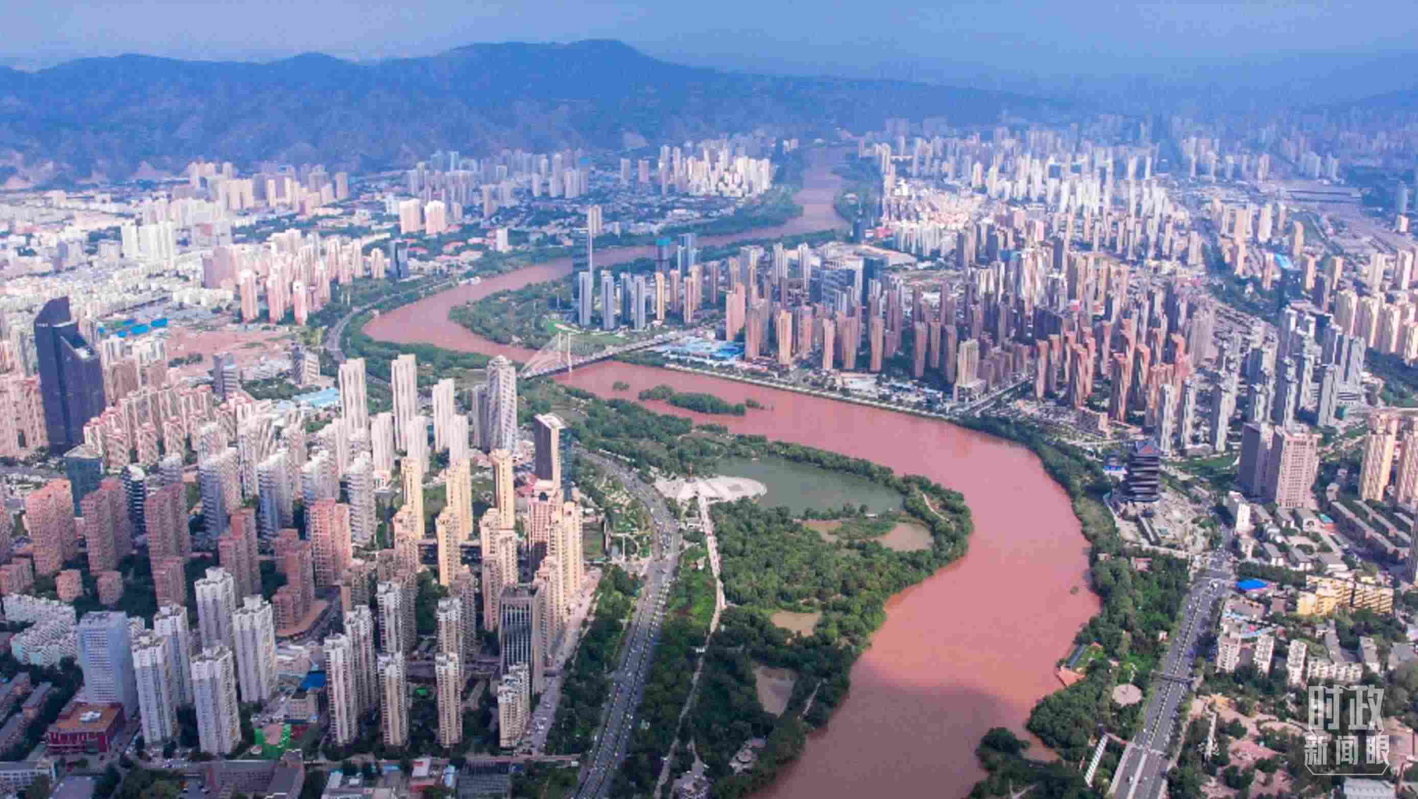 △蘭州。（總臺央視記者范凱拍攝）