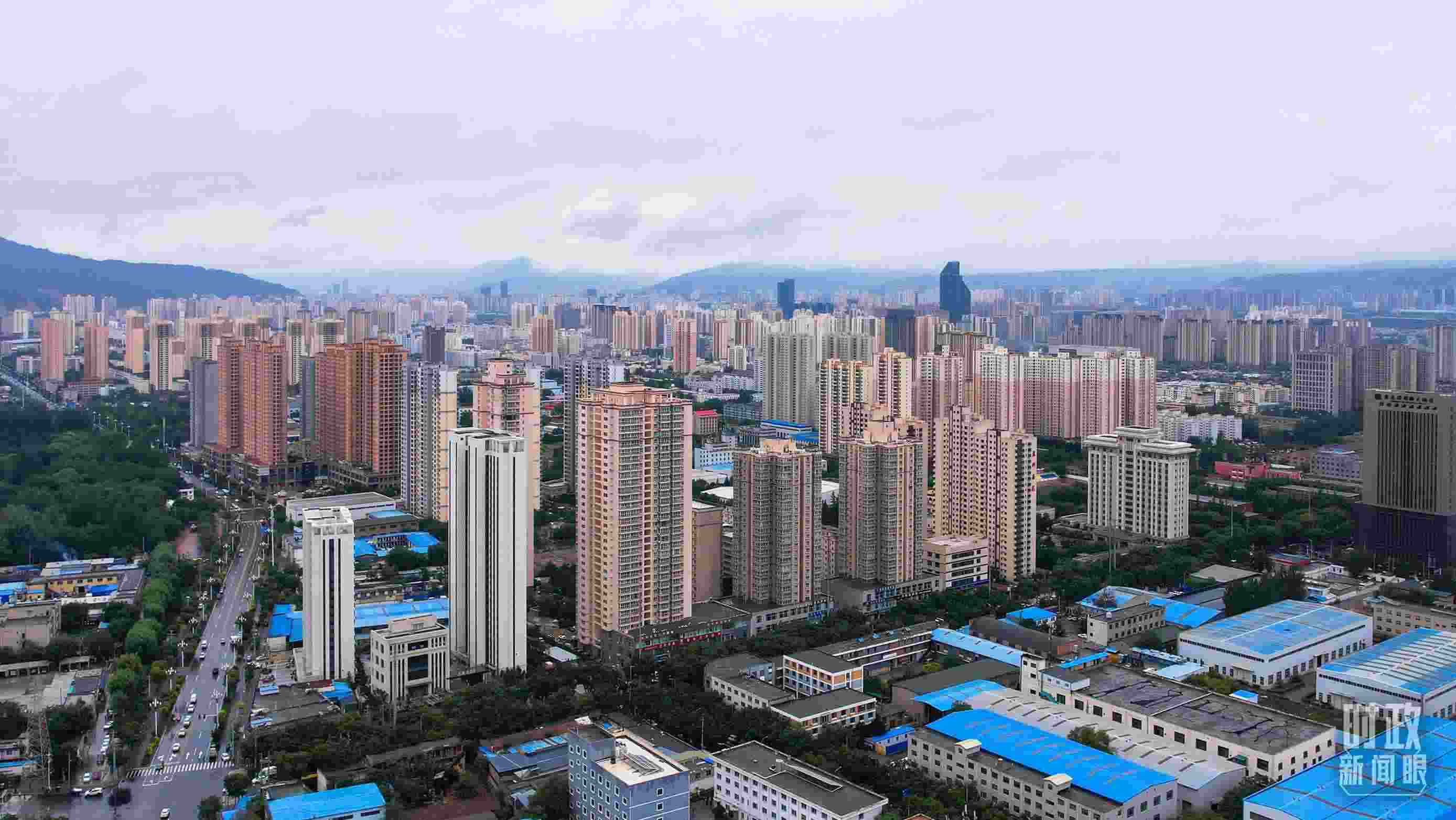 △蘭州。（總臺記者馬凌峰拍攝）