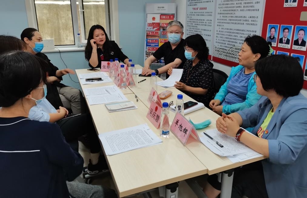 北京市東城區(qū)景山街道人大代表之家（資料照片）。新華社發(fā)（北京市人大常委會供圖）