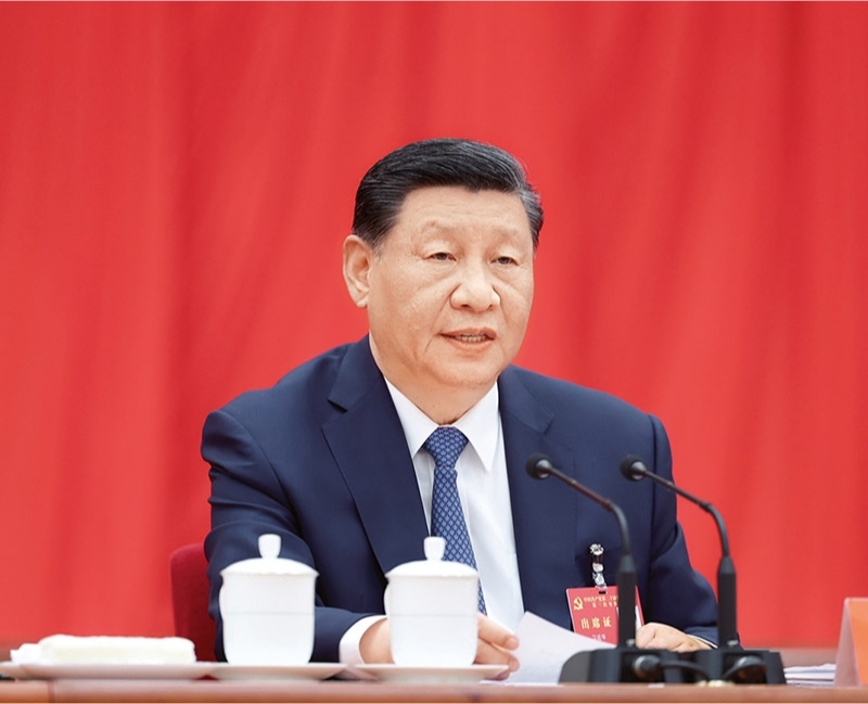 中國(guó)共產(chǎn)黨第二十屆中央委員會(huì)第三次全體會(huì)議，于2024年7月15日至18日在北京舉行。中央委員會(huì)總書記習(xí)近平作重要講話。 新華社記者 鞠鵬/攝