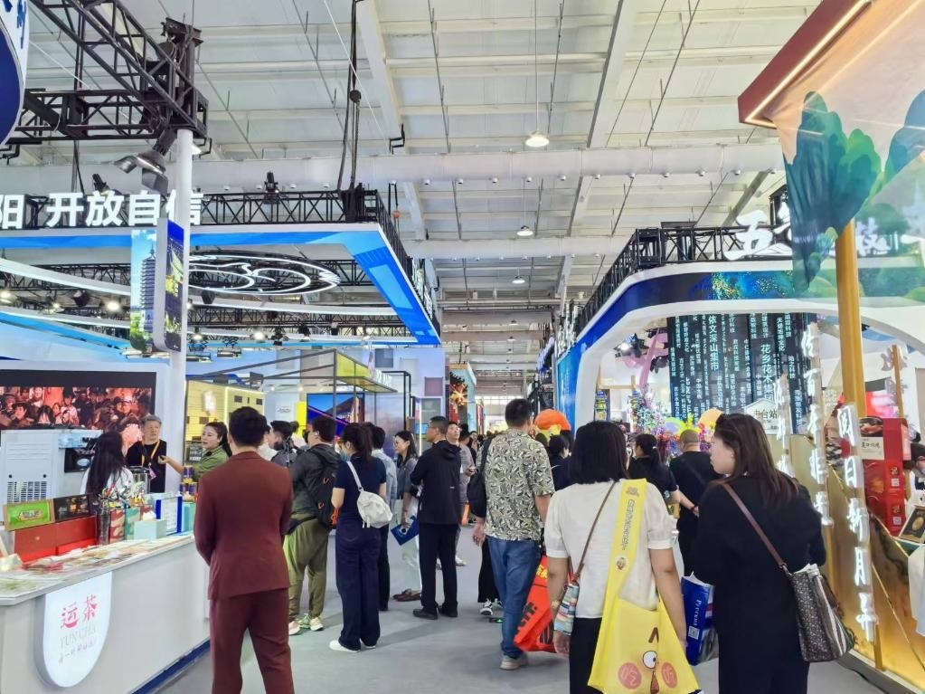 圖為2024年服貿(mào)會(huì)展區(qū)現(xiàn)場(chǎng)。 新華社記者 魏玉坤 攝