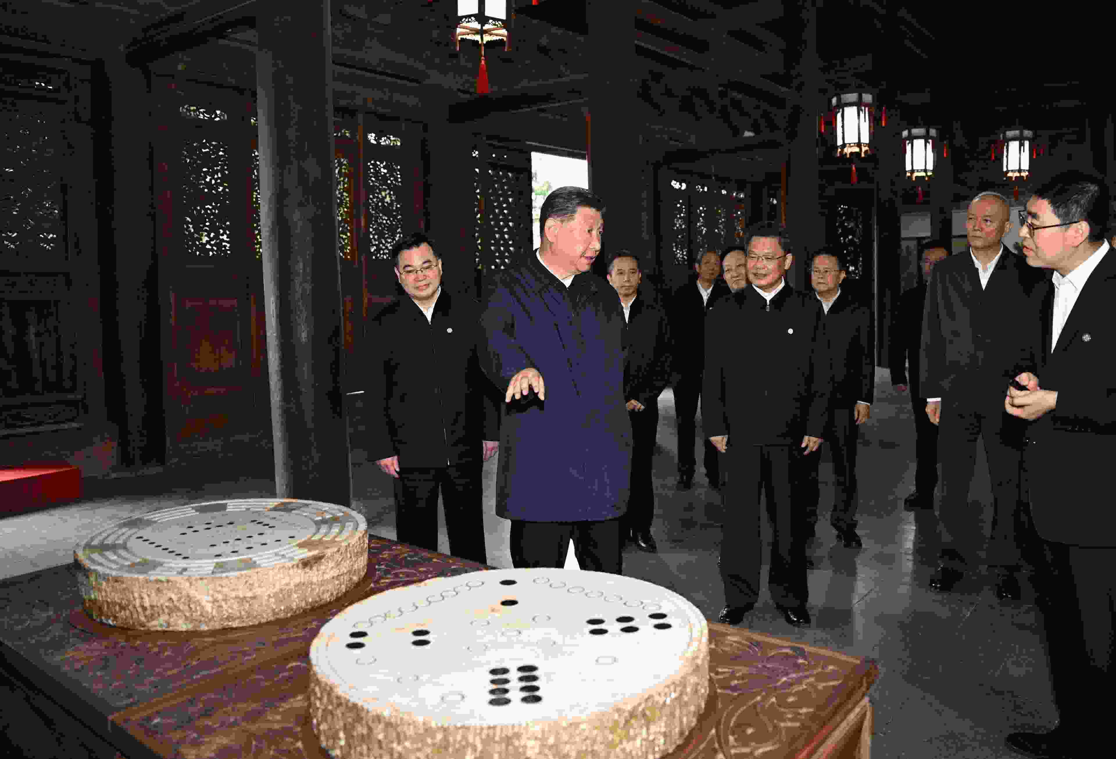 2024年9月10日，習近平總書記在甘肅天水考察了全國重點文物保護單位伏羲廟。