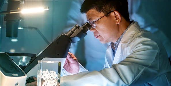 陳志堅(jiān)。圖片來源：美國德克薩斯大學(xué)西南醫(yī)學(xué)中心官網(wǎng)