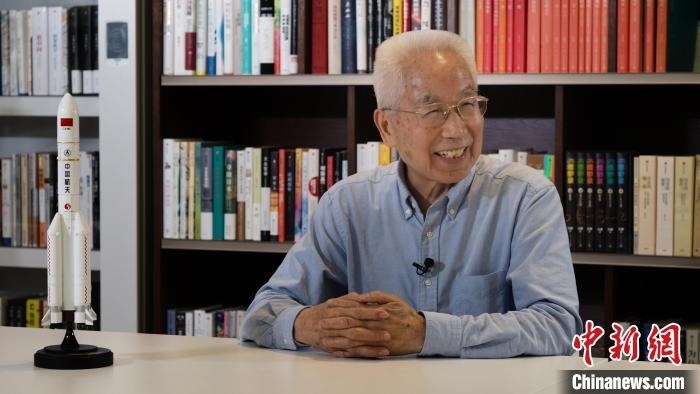 中國(guó)工程院院士龍樂豪。(中國(guó)運(yùn)載火箭技術(shù)研究院供圖)