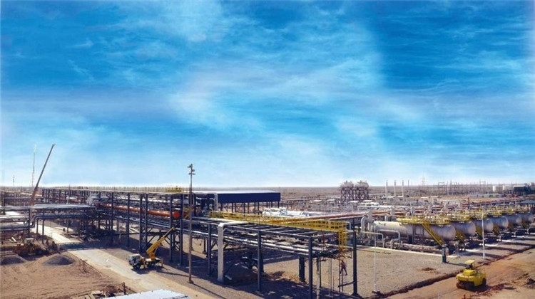 油田廠區(qū)一景。中國海油供圖