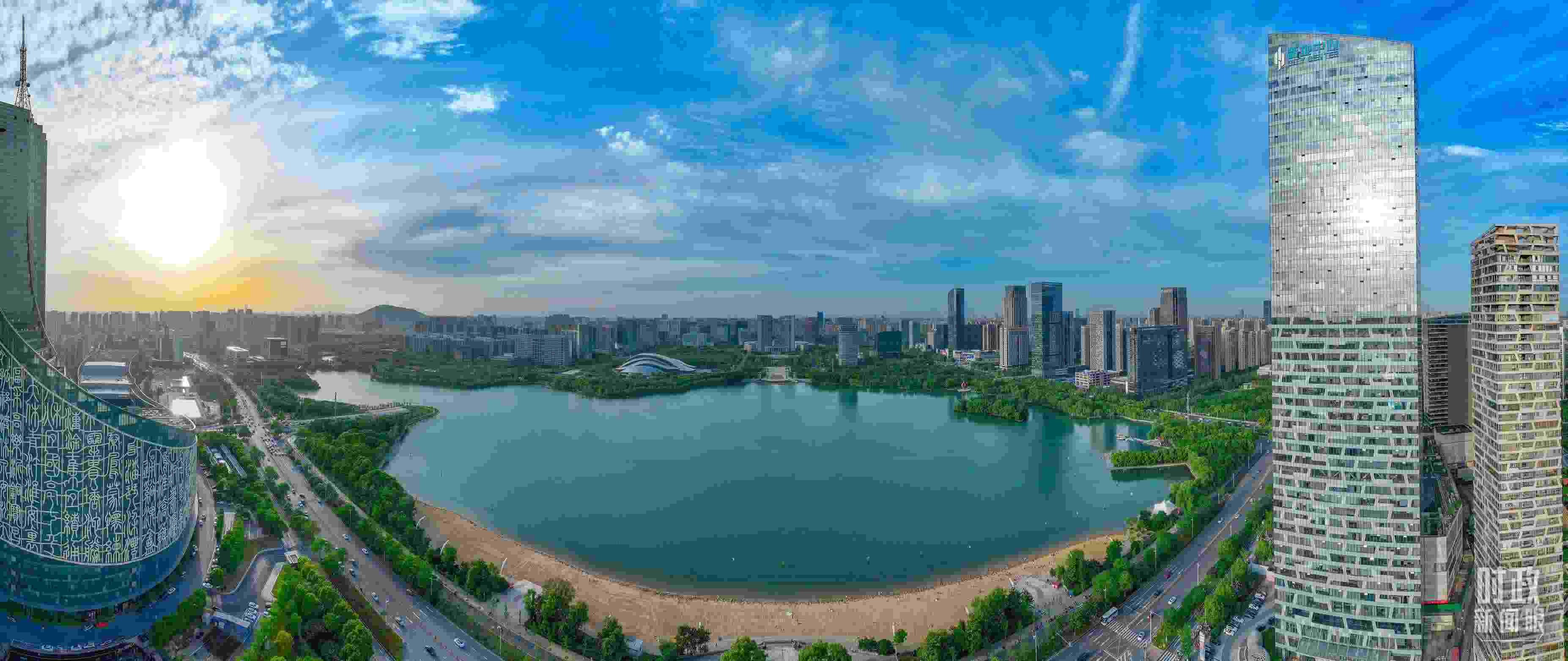 △安徽省合肥市。（合肥市蜀山區(qū)融媒體中心葛慶釗供圖）