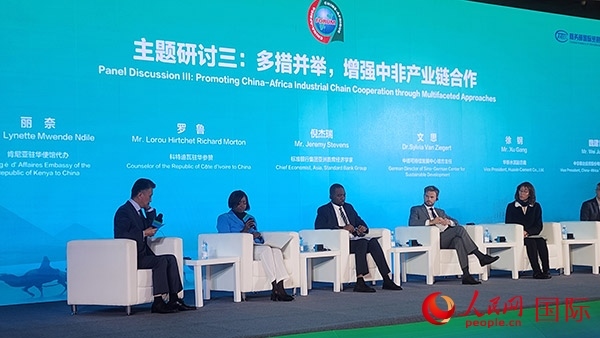 來(lái)賓在論壇主題研討三發(fā)言。人民網(wǎng)記者 萬(wàn)宇攝