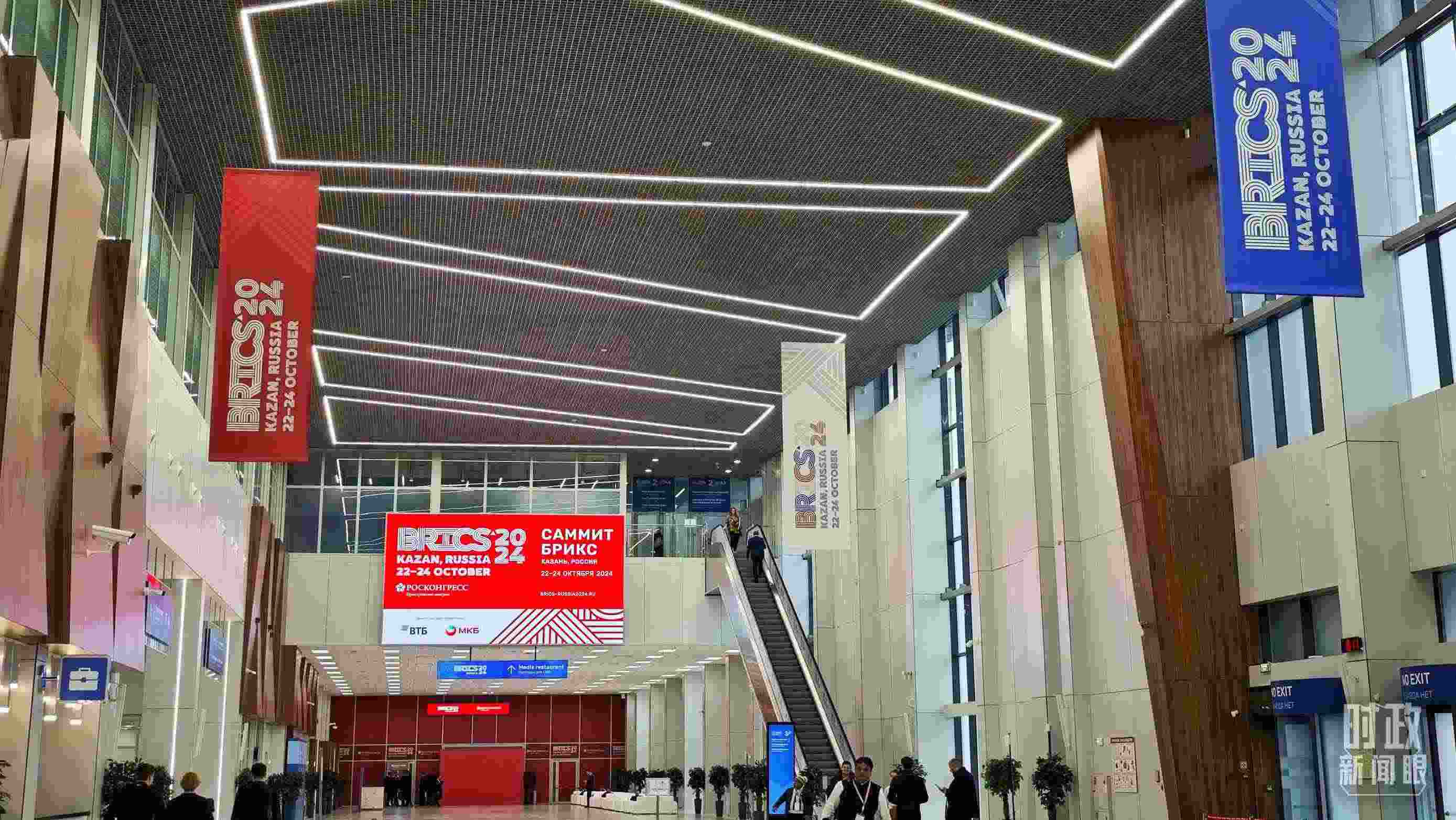 △ 喀山會(huì)展中心。（總臺(tái)記者高鑫翼拍攝）