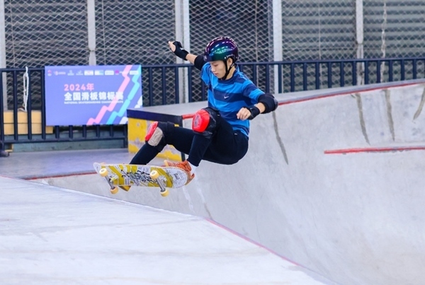 陳燁在比賽中。賽事組委會(huì)供圖