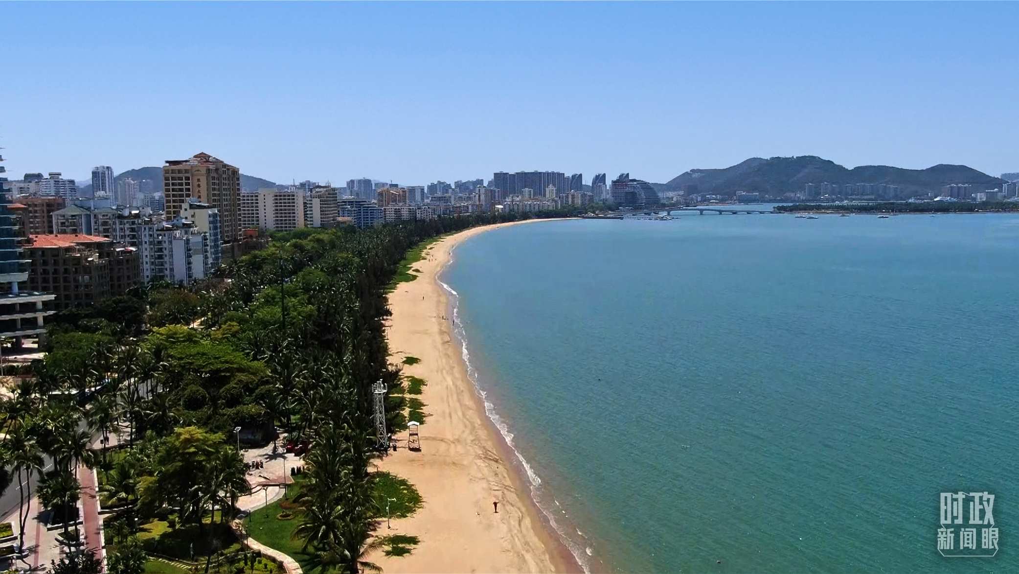 海南三亞。（總臺記者張偉克拍攝）