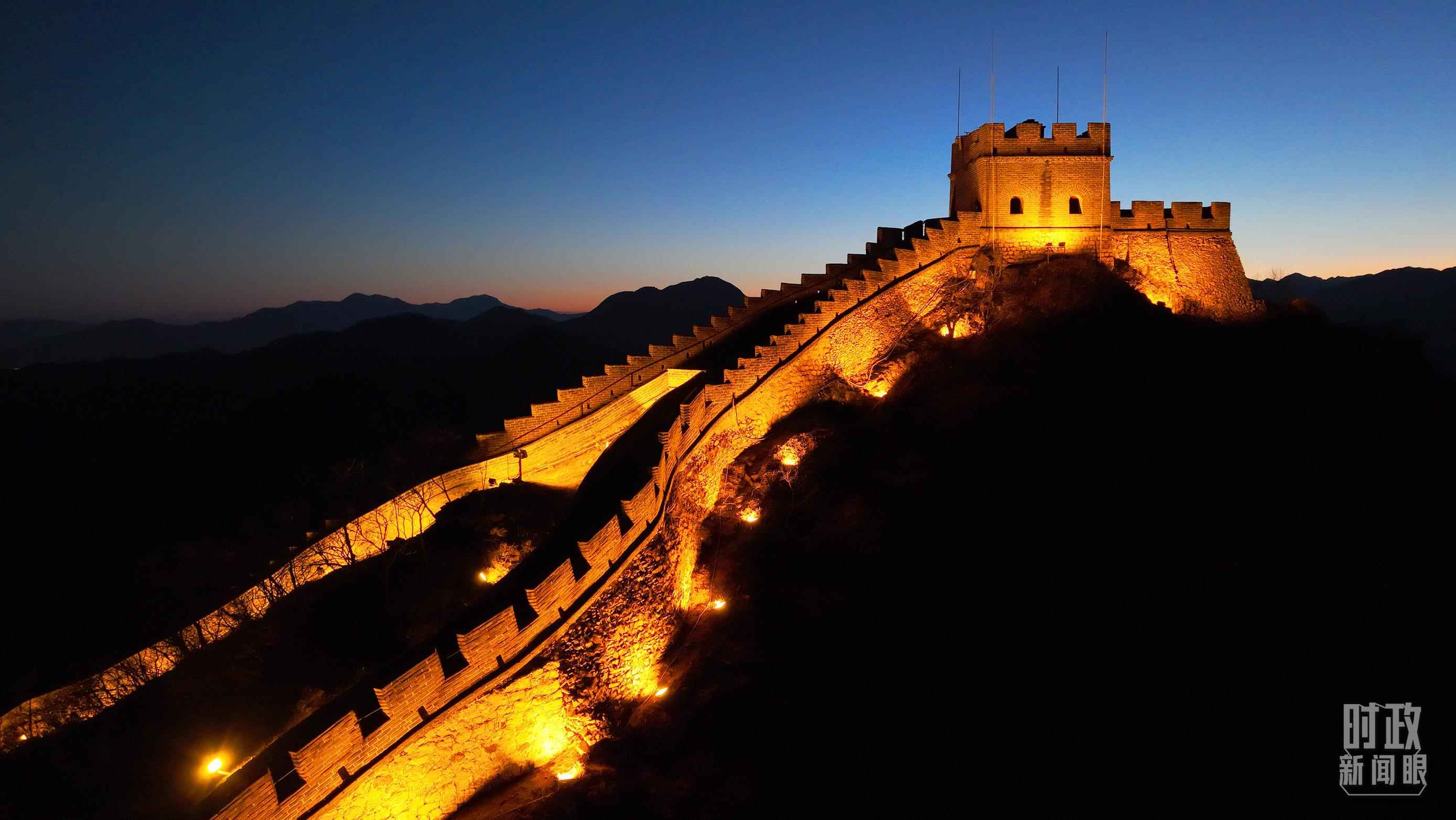 △北京居庸關(guān)長城。（總臺央視記者范凱拍攝）