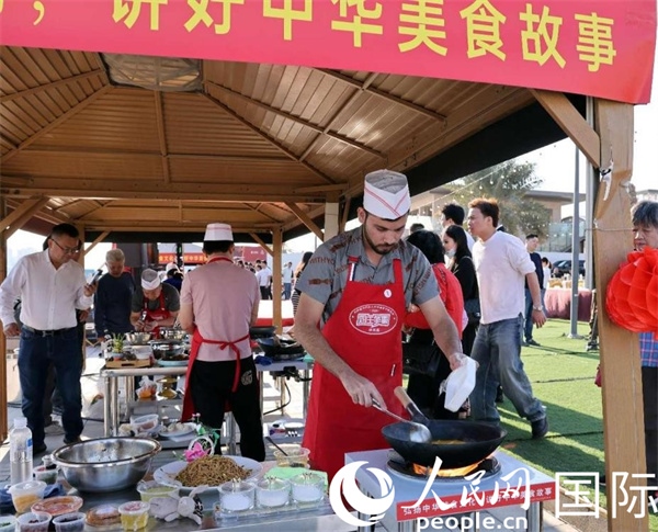 參賽一景。人民網(wǎng)記者管克江攝