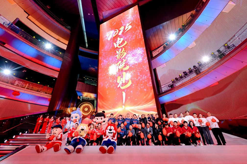 2025年春節(jié)檔電影主創(chuàng)合影。（圖片由主辦方提供）