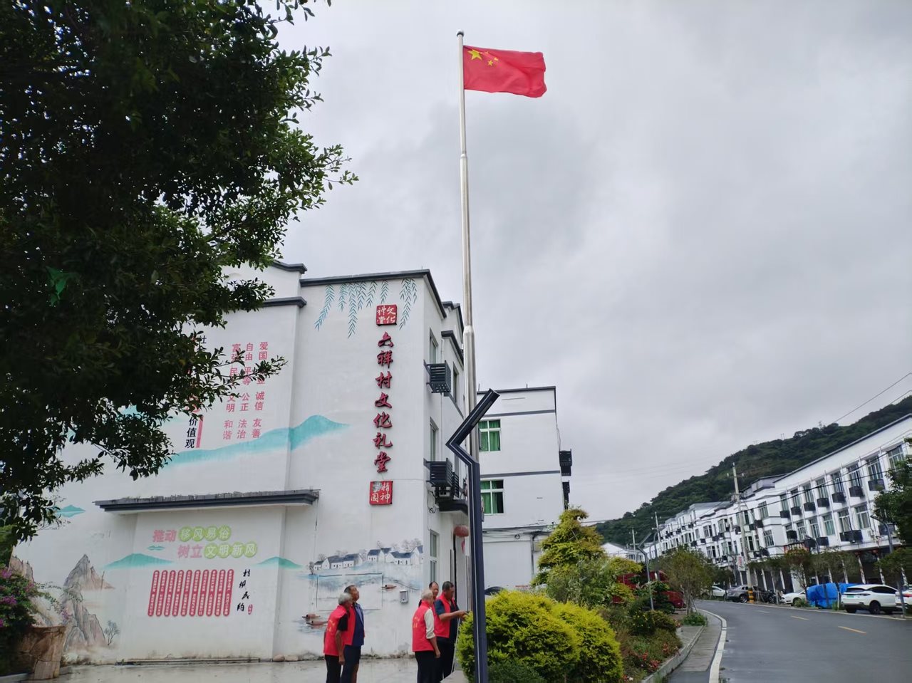 永興村一景（永興現(xiàn)為六祥行政村下的自然村之一）。蒼南縣金鄉(xiāng)鎮(zhèn) 供圖