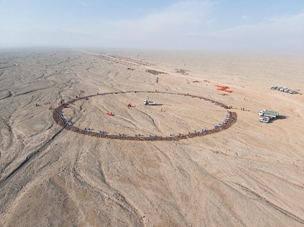 無線節(jié)點(diǎn)儀器檢測現(xiàn)場。受訪者供圖