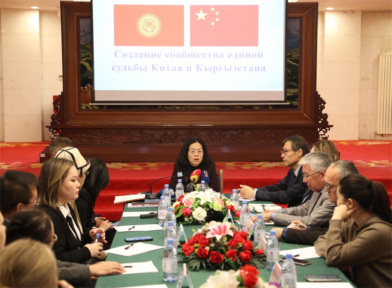 活動現(xiàn)場。中國駐吉爾吉斯斯坦使館供圖