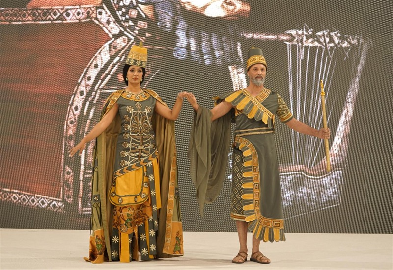 伊拉克時尚館舉辦的時裝展。伊拉克時尚館供圖