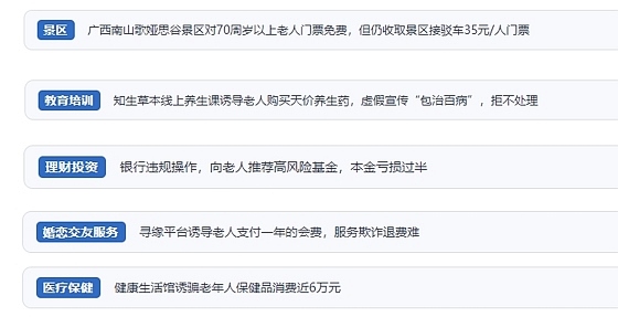 網(wǎng)友在“人民投訴”平臺(tái)反映涉銀發(fā)消費(fèi)相關(guān)糾紛。（“人民投訴”用戶投訴截圖）