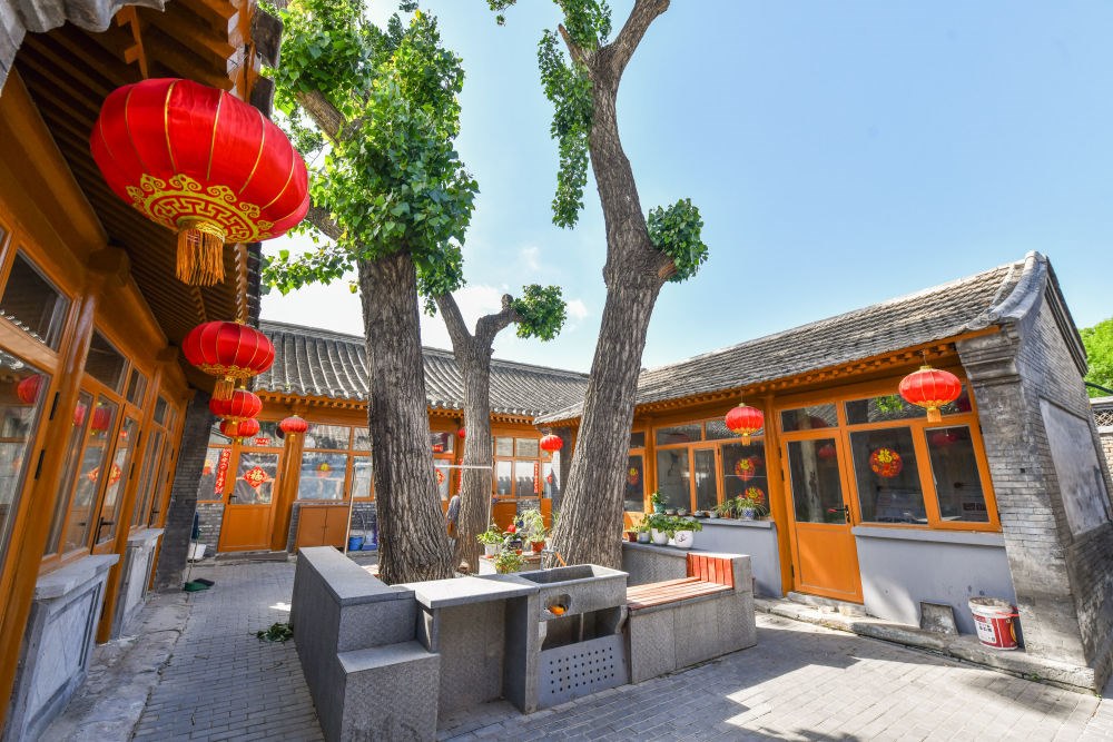 草廠胡同景觀。（受訪者供圖）