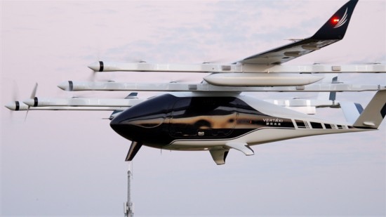 電動垂直起降飛行器M1。受訪者供圖