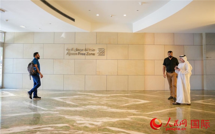 阿治曼自由區(qū)始建于1988年，阿治曼中國城設立于自由區(qū)內(nèi)。人民網(wǎng) 塔里克·易卜拉欣攝