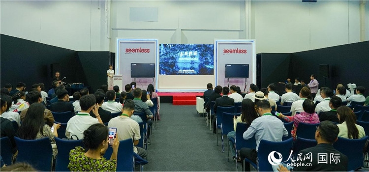 活動現(xiàn)場一景。人民網(wǎng) 塔里克·易卜拉欣攝