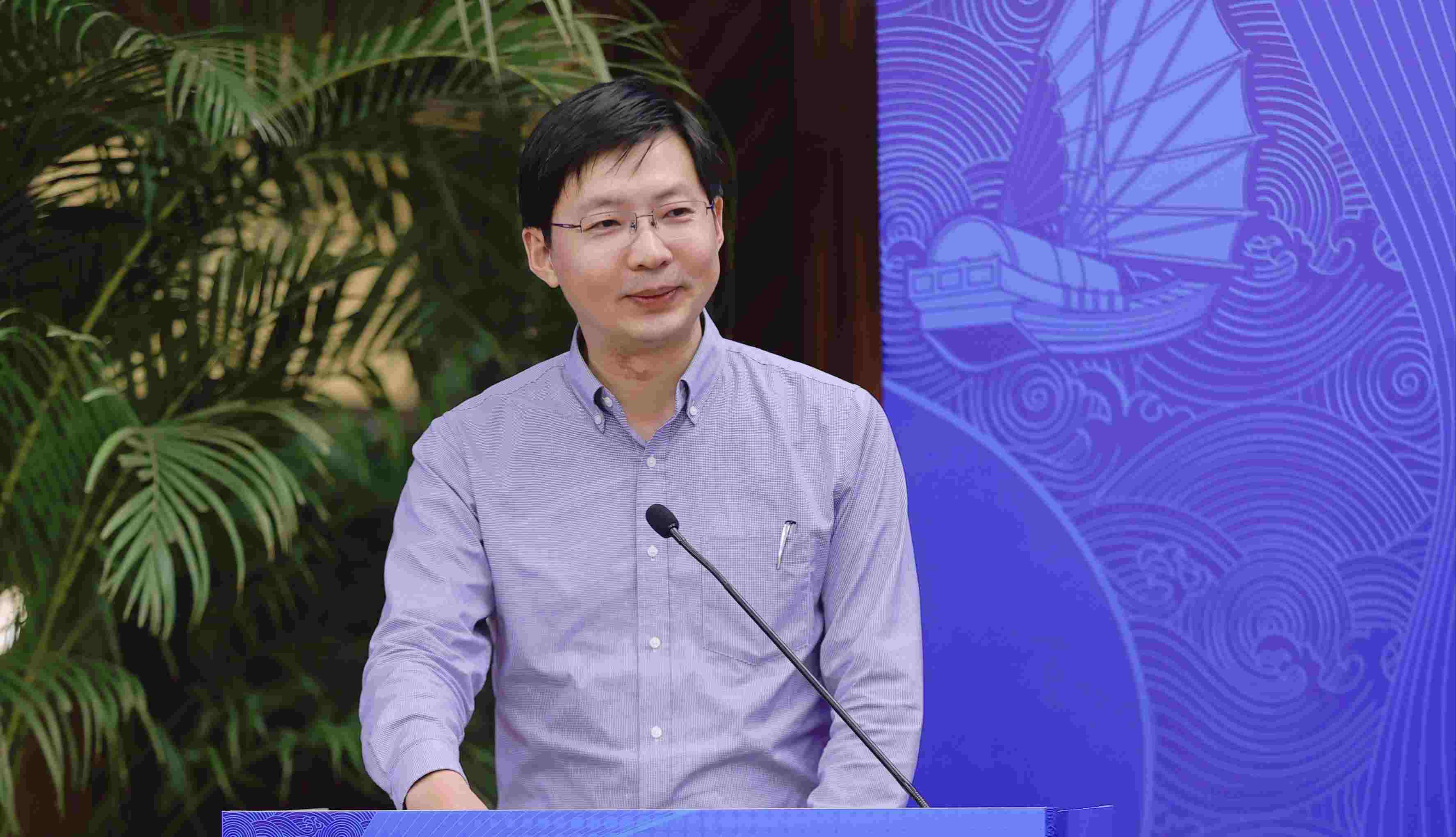 上海國際問題研究院王玉柱研究員。受訪者供圖